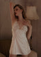 Ice Silk Suspender Nightdress Thin