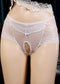 Men Lace Panties Crotchless Underwear Thongs Lingerie