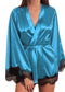 Ladies Sexy Lingerie Silk Lace Nightdress Pajamas