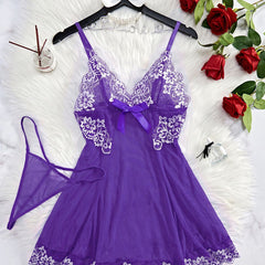 Lace Body Shaping Temptation Transparent Lingerie