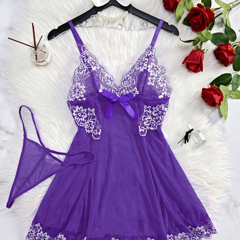 Lace Body Shaping Temptation Transparent Lingerie