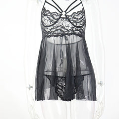 Sexy Lingerie New Strap Nightdress