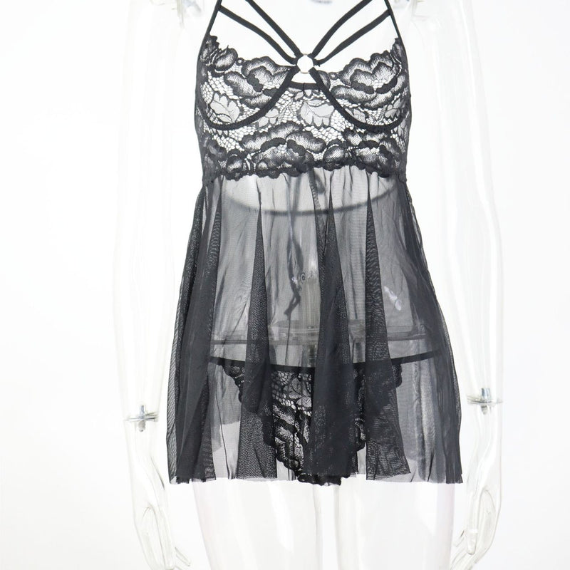 Sexy Lingerie New Strap Nightdress
