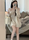 Lace Patchwork Autumn Dress Perspective