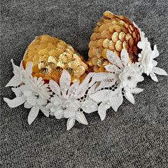 Handmade Sequined Mermaid Scale Bikini Lingerie