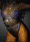 Crystal Bra Chain Summer Beach Vacation