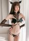 Women's Lace-Up Bundle Three-Point Lingerie Set