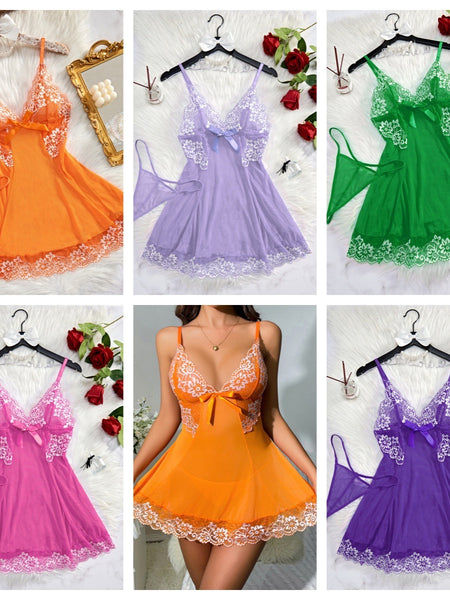Lace Body Shaping Temptation Transparent Lingerie