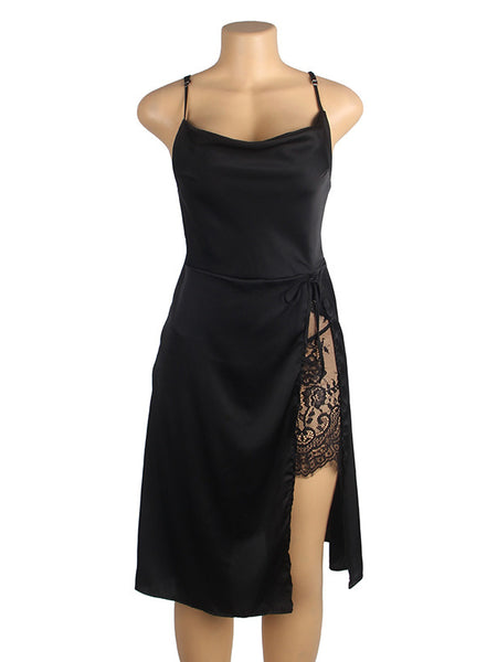 Lace Sexy Sling Nightdress Pure Want-free Pajamas
